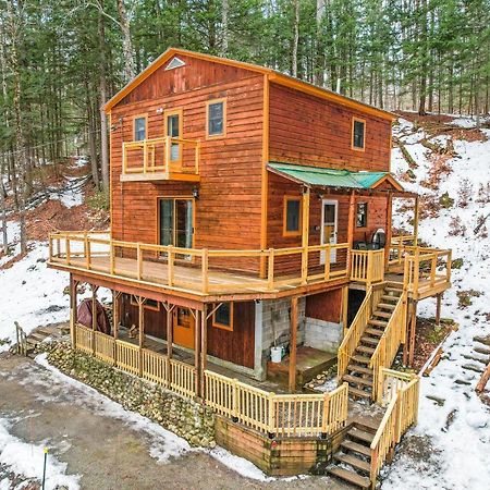 River Road Treehouse Retreat Warrensburg Exterior foto