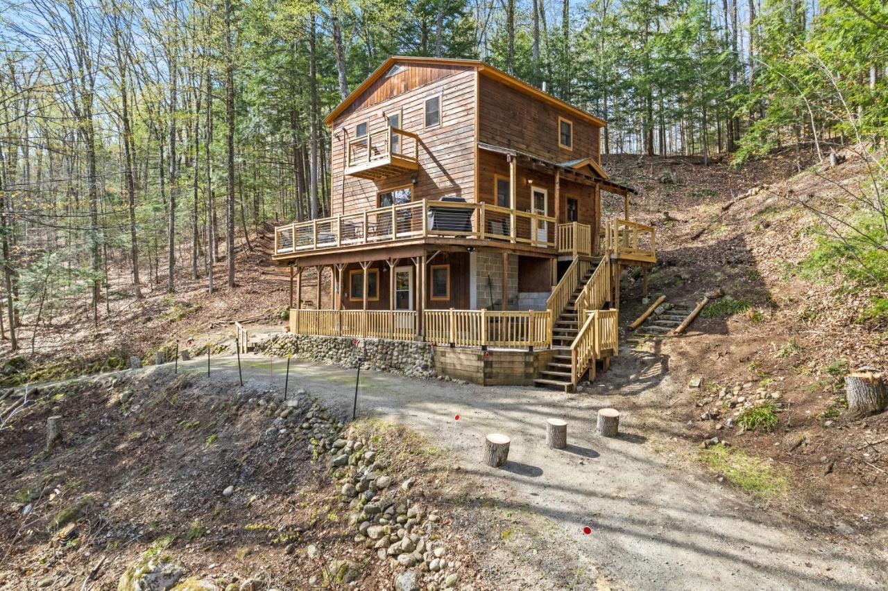 River Road Treehouse Retreat Warrensburg Exterior foto